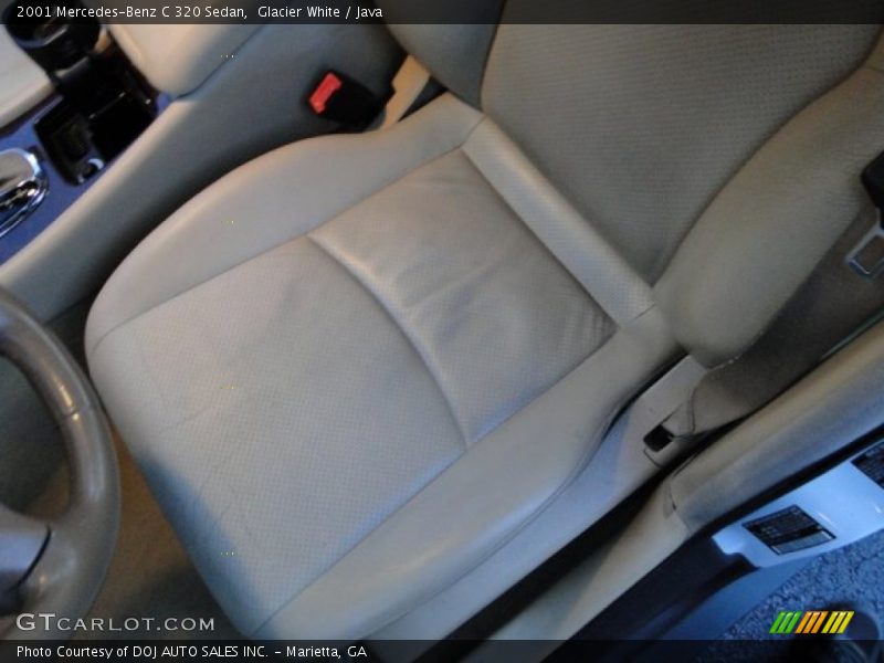 Glacier White / Java 2001 Mercedes-Benz C 320 Sedan