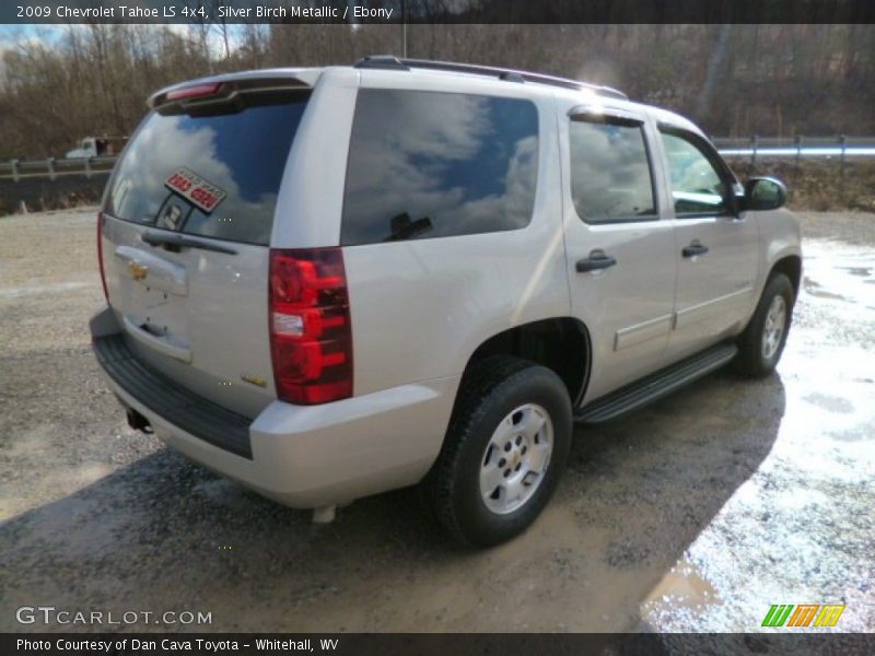 Silver Birch Metallic / Ebony 2009 Chevrolet Tahoe LS 4x4