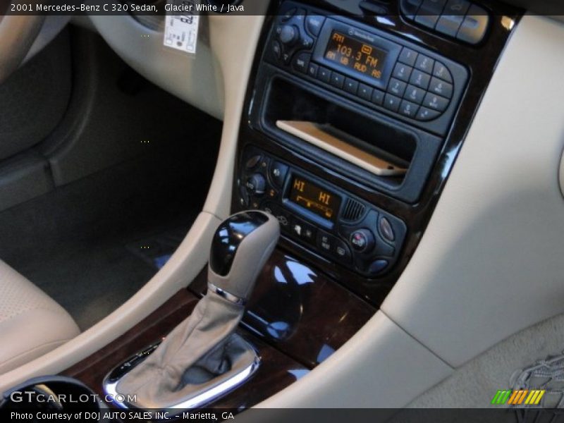 Glacier White / Java 2001 Mercedes-Benz C 320 Sedan