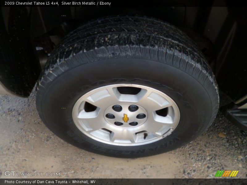 Silver Birch Metallic / Ebony 2009 Chevrolet Tahoe LS 4x4