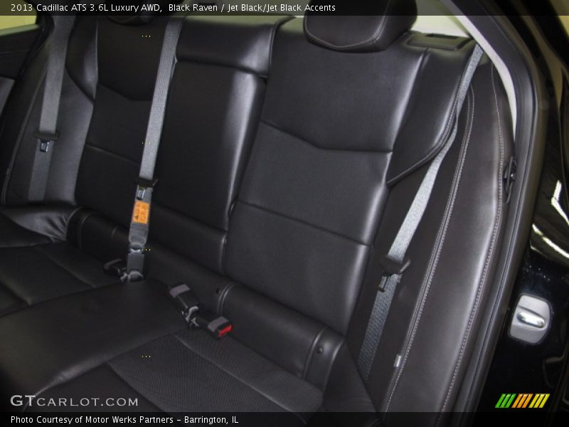 Black Raven / Jet Black/Jet Black Accents 2013 Cadillac ATS 3.6L Luxury AWD