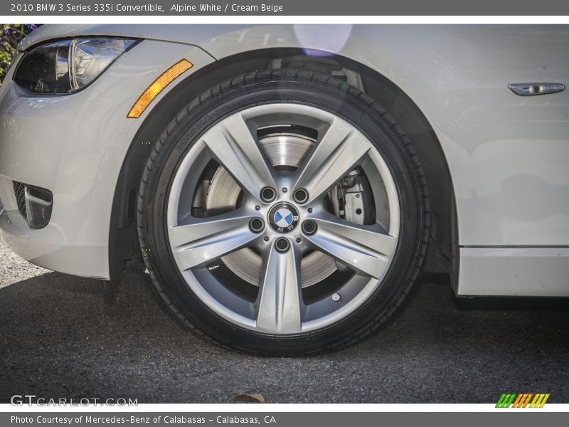  2010 3 Series 335i Convertible Wheel