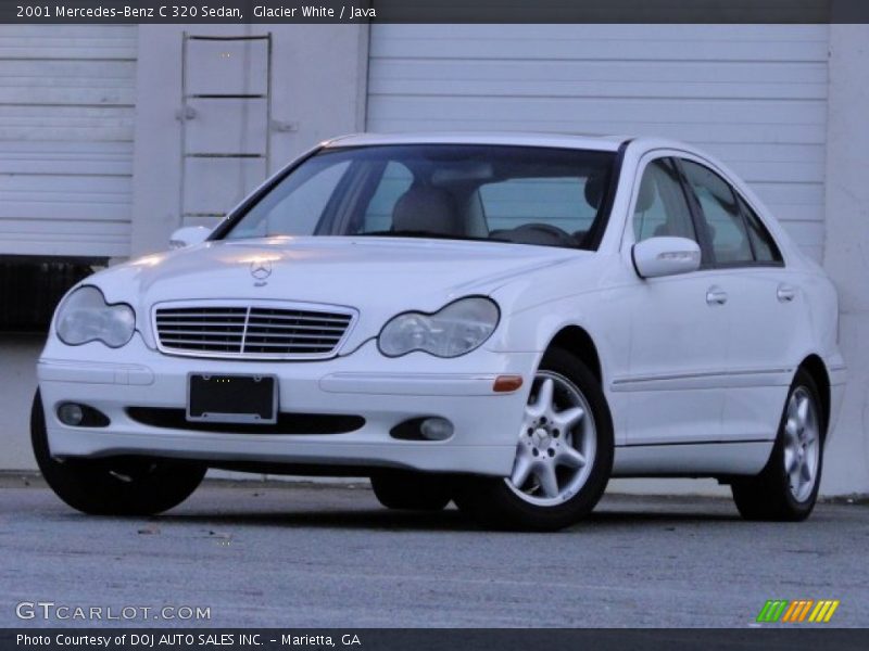 Glacier White / Java 2001 Mercedes-Benz C 320 Sedan