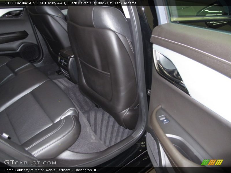 Black Raven / Jet Black/Jet Black Accents 2013 Cadillac ATS 3.6L Luxury AWD