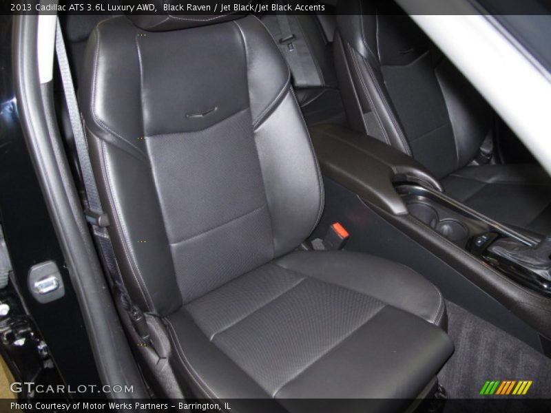 Black Raven / Jet Black/Jet Black Accents 2013 Cadillac ATS 3.6L Luxury AWD