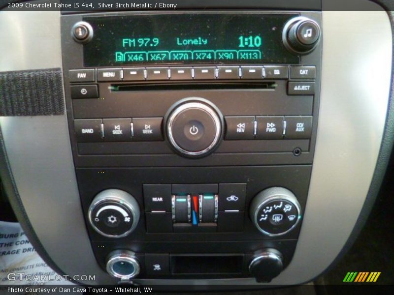 Silver Birch Metallic / Ebony 2009 Chevrolet Tahoe LS 4x4