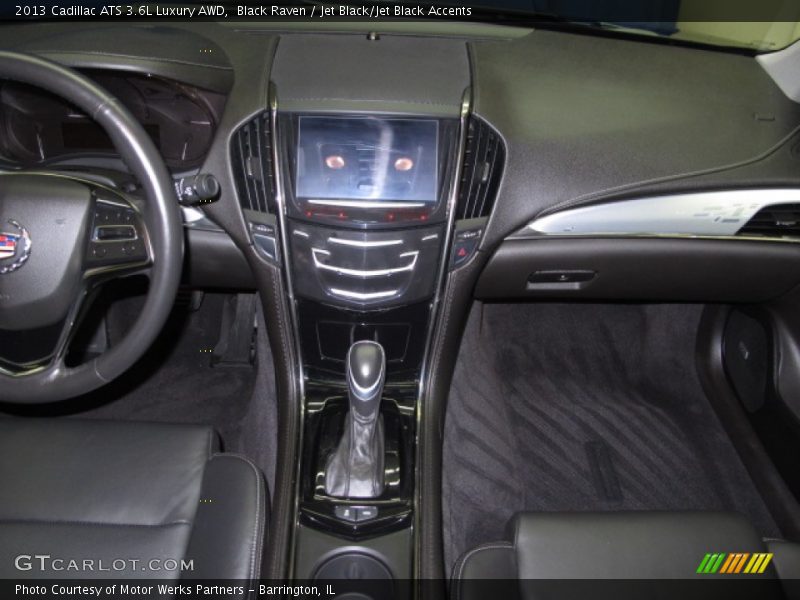 Black Raven / Jet Black/Jet Black Accents 2013 Cadillac ATS 3.6L Luxury AWD