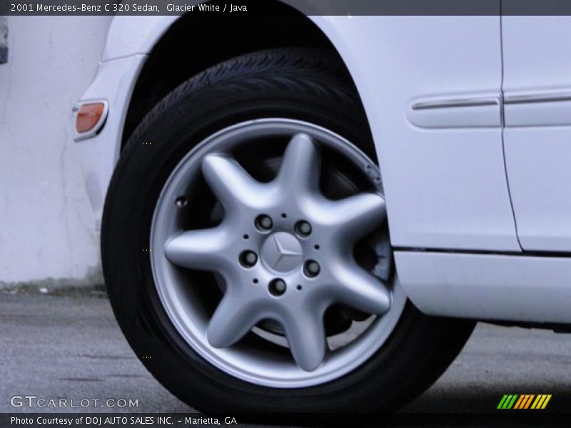 Glacier White / Java 2001 Mercedes-Benz C 320 Sedan