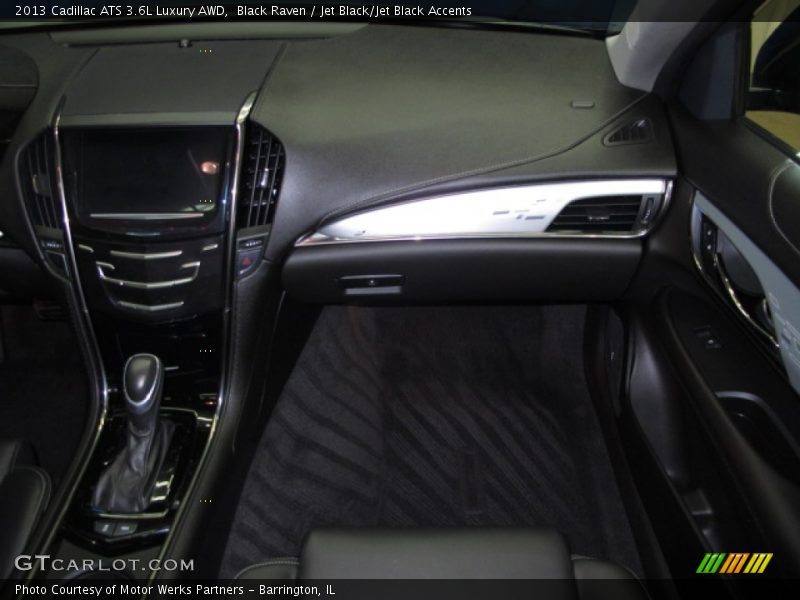 Black Raven / Jet Black/Jet Black Accents 2013 Cadillac ATS 3.6L Luxury AWD