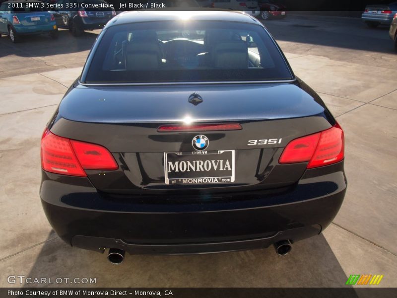 Jet Black / Black 2011 BMW 3 Series 335i Convertible