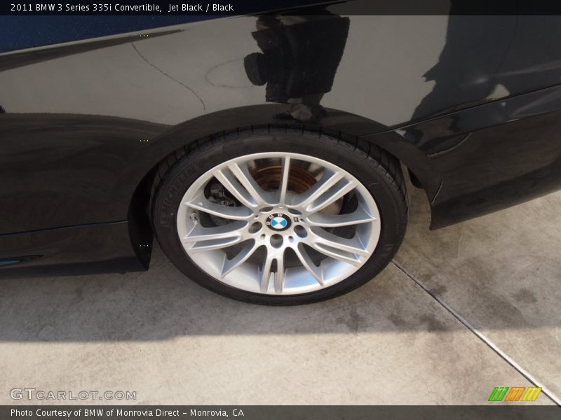 Jet Black / Black 2011 BMW 3 Series 335i Convertible