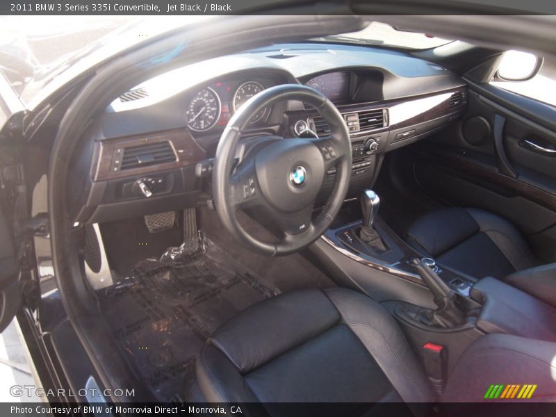 Jet Black / Black 2011 BMW 3 Series 335i Convertible