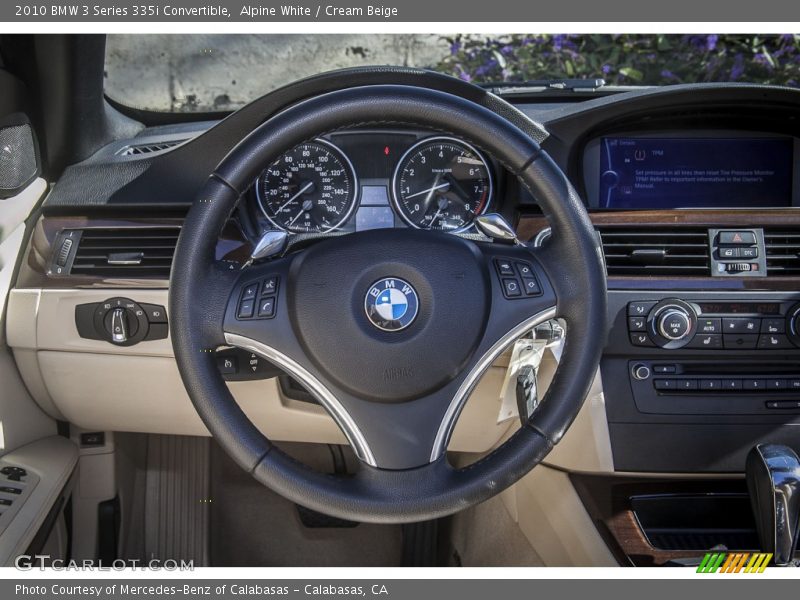  2010 3 Series 335i Convertible Steering Wheel