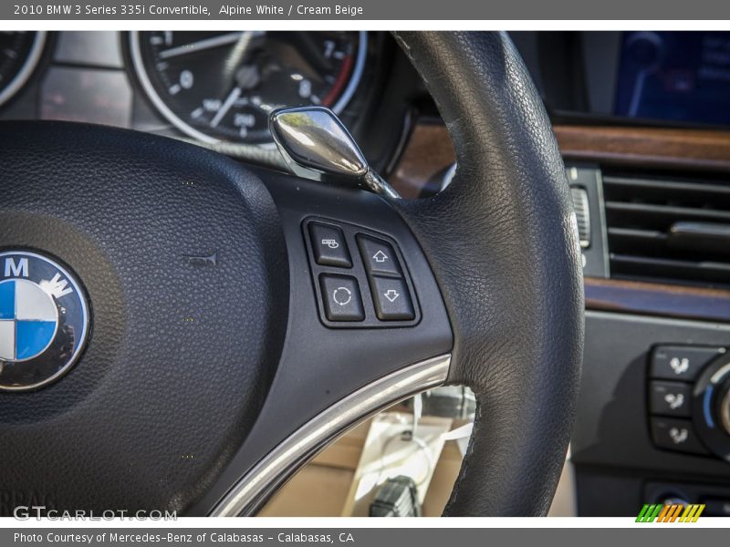 Controls of 2010 3 Series 335i Convertible