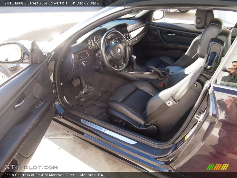 Jet Black / Black 2011 BMW 3 Series 335i Convertible