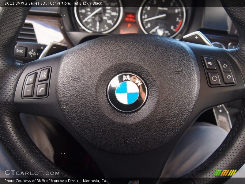 Jet Black / Black 2011 BMW 3 Series 335i Convertible