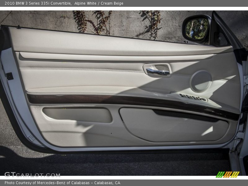 Alpine White / Cream Beige 2010 BMW 3 Series 335i Convertible