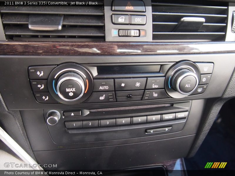 Jet Black / Black 2011 BMW 3 Series 335i Convertible