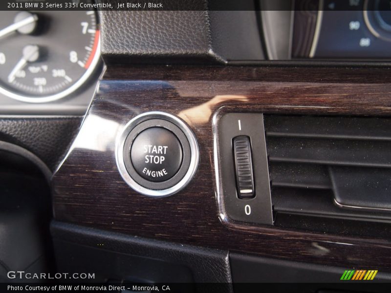 Jet Black / Black 2011 BMW 3 Series 335i Convertible