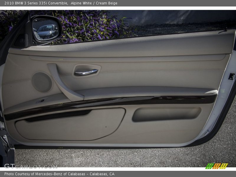 Alpine White / Cream Beige 2010 BMW 3 Series 335i Convertible