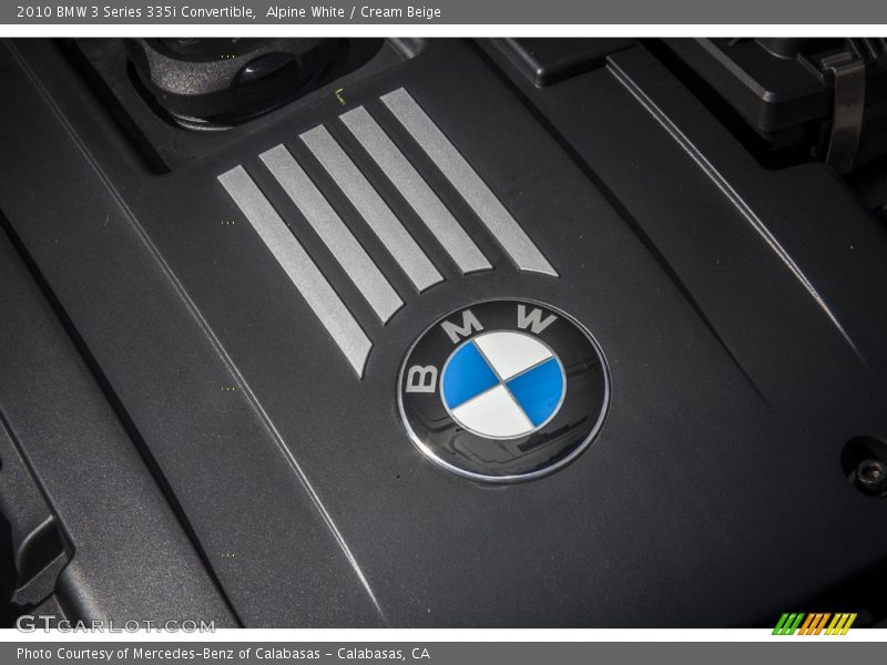 Alpine White / Cream Beige 2010 BMW 3 Series 335i Convertible