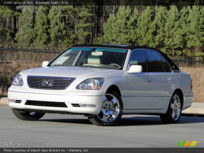 Moonlight Pearl / Ecru 2006 Lexus LS 430