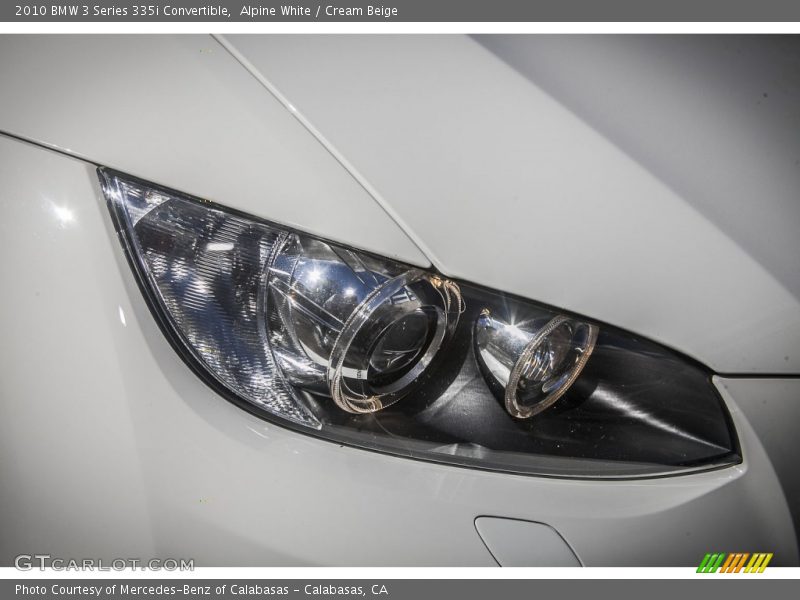 Alpine White / Cream Beige 2010 BMW 3 Series 335i Convertible