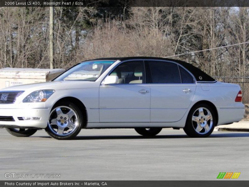 Moonlight Pearl / Ecru 2006 Lexus LS 430