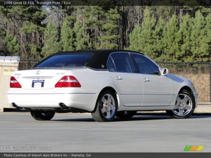 Moonlight Pearl / Ecru 2006 Lexus LS 430