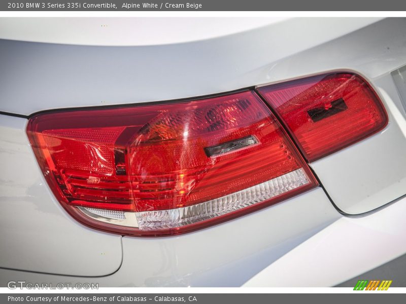 Alpine White / Cream Beige 2010 BMW 3 Series 335i Convertible