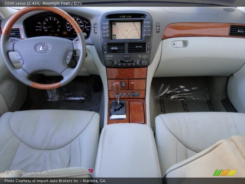 Moonlight Pearl / Ecru 2006 Lexus LS 430