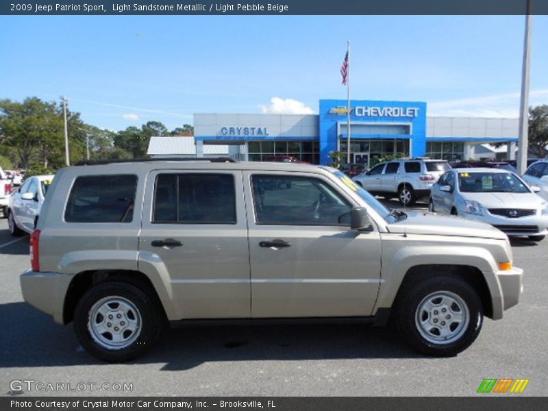 Light Sandstone Metallic / Light Pebble Beige 2009 Jeep Patriot Sport