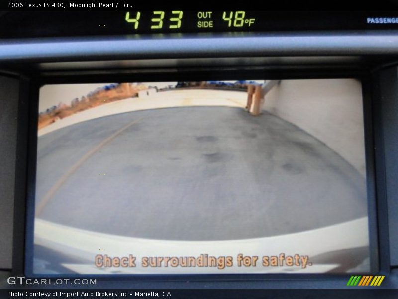 Moonlight Pearl / Ecru 2006 Lexus LS 430