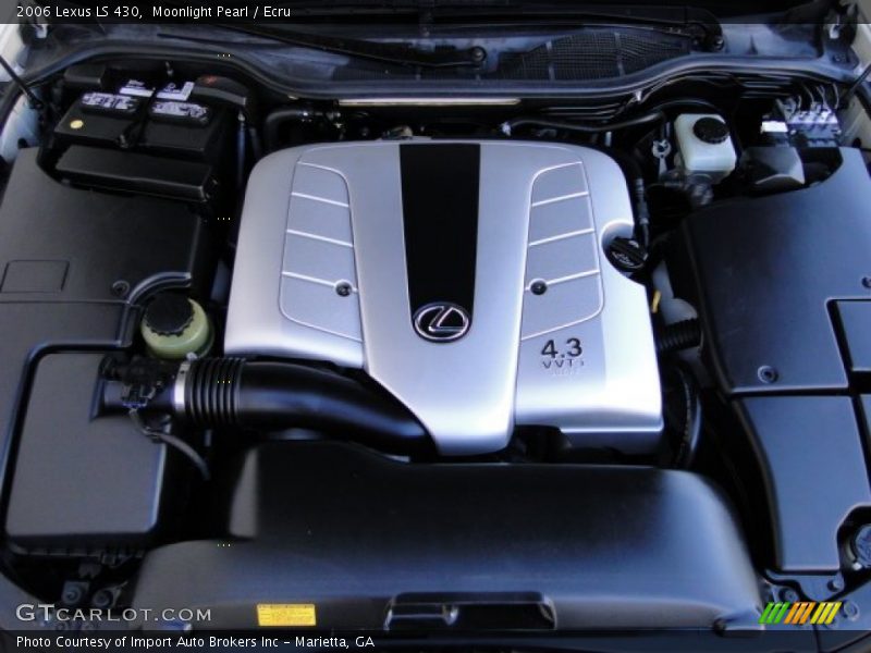 Moonlight Pearl / Ecru 2006 Lexus LS 430