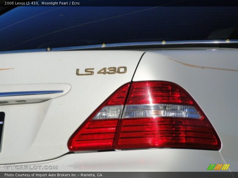 Moonlight Pearl / Ecru 2006 Lexus LS 430