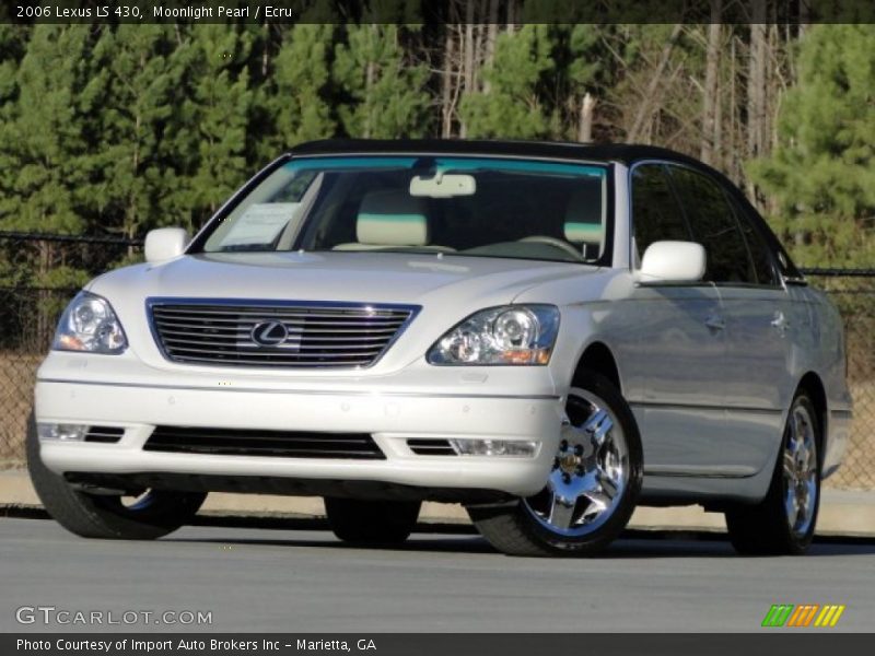 Moonlight Pearl / Ecru 2006 Lexus LS 430