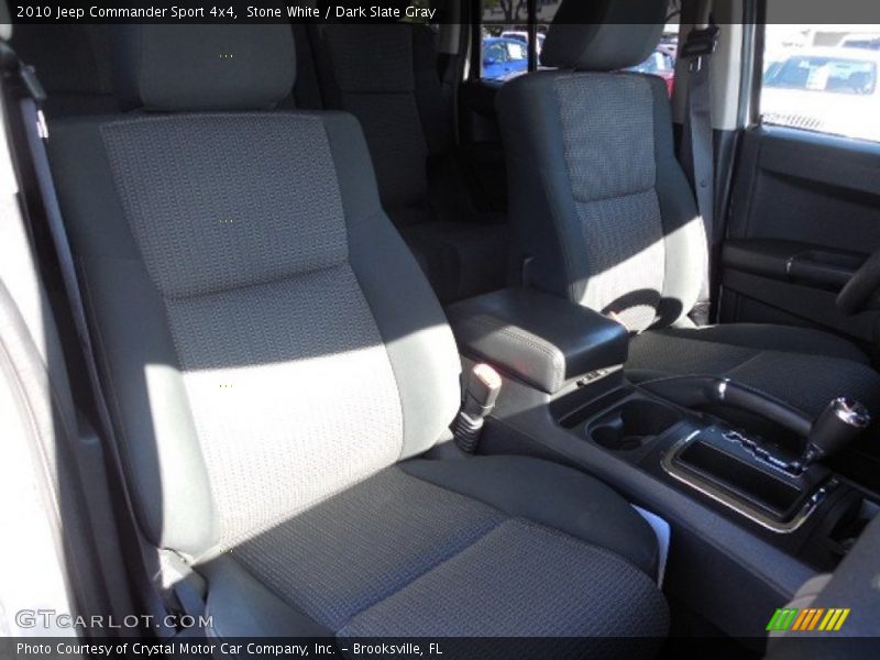 Stone White / Dark Slate Gray 2010 Jeep Commander Sport 4x4