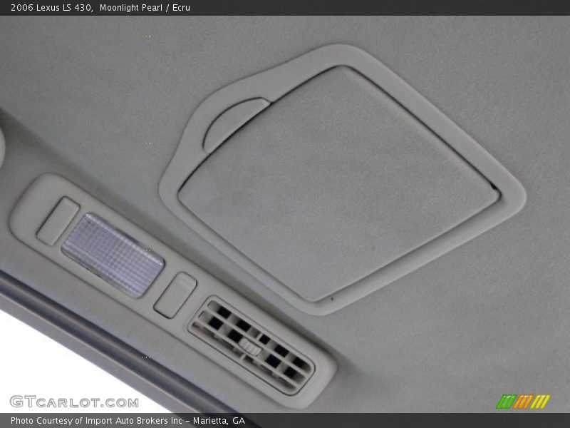 Moonlight Pearl / Ecru 2006 Lexus LS 430