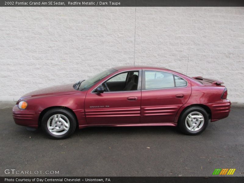  2002 Grand Am SE Sedan Redfire Metallic