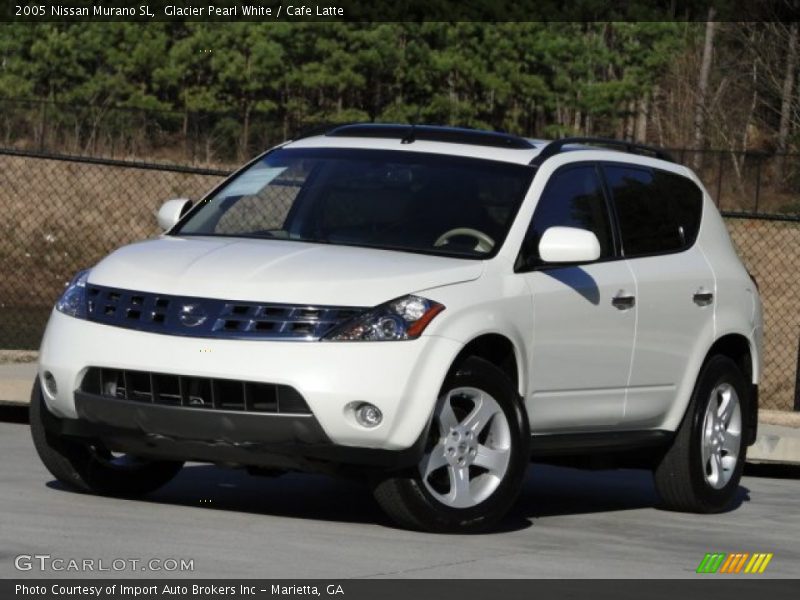 Glacier Pearl White / Cafe Latte 2005 Nissan Murano SL
