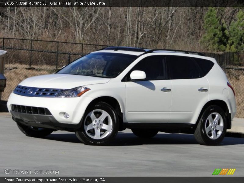 Glacier Pearl White / Cafe Latte 2005 Nissan Murano SL