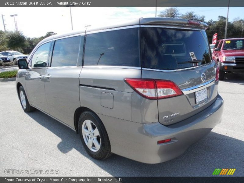 Twilight Gray / Gray 2011 Nissan Quest 3.5 SV