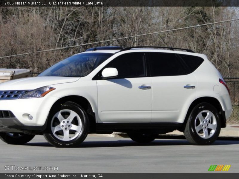 Glacier Pearl White / Cafe Latte 2005 Nissan Murano SL