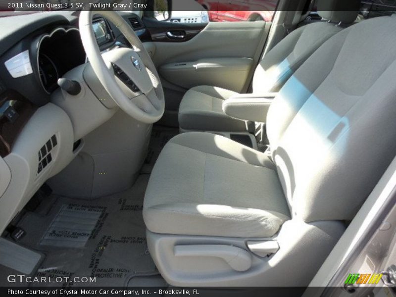 Twilight Gray / Gray 2011 Nissan Quest 3.5 SV