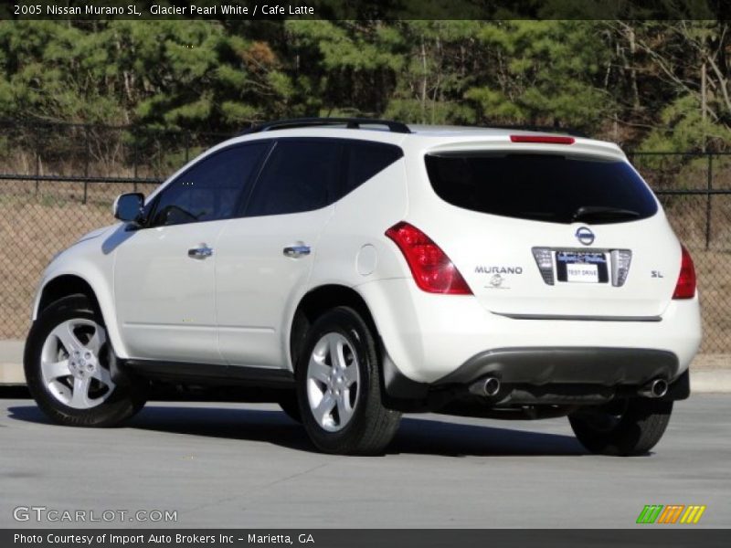 Glacier Pearl White / Cafe Latte 2005 Nissan Murano SL