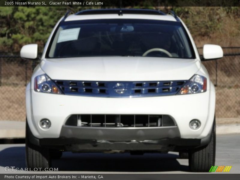 Glacier Pearl White / Cafe Latte 2005 Nissan Murano SL