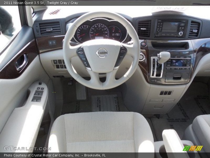 Twilight Gray / Gray 2011 Nissan Quest 3.5 SV