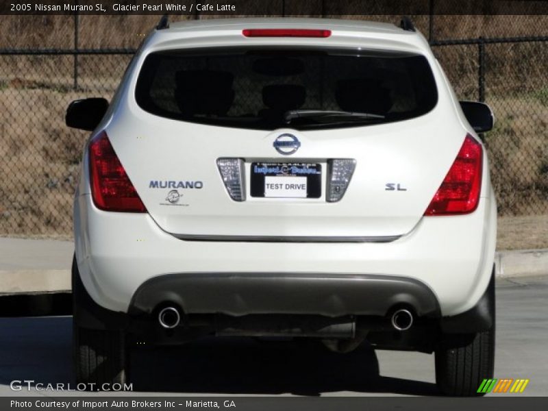 Glacier Pearl White / Cafe Latte 2005 Nissan Murano SL