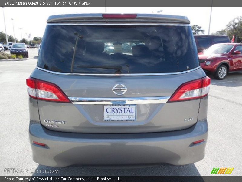 Twilight Gray / Gray 2011 Nissan Quest 3.5 SV