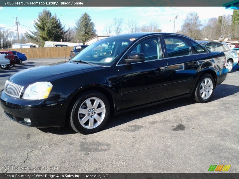 Black / Shale 2005 Mercury Montego Luxury